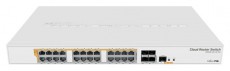 MikroTik CRS328-24P-4S+RM 24port GbE LAN PoE 4xSFP+ port Rackmount Cloud Router Switch Iroda és számítástechnika - Hálózat - Switch - 466839
