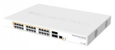 MikroTik CRS328-24P-4S+RM 24port GbE LAN PoE 4xSFP+ port Rackmount Cloud Router Switch Iroda és számítástechnika - Hálózat - Switch - 466839