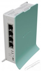 MikroTik hAP ax lite L41G-2AXD 4xGbE LAN 2,4GHz 802.11ax Wi-Fi 6 Vezeték nélküli router Iroda és számítástechnika - Hálózat - Router - 463355