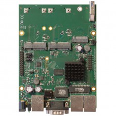MikroTik Vezetékes Router RouterBOARD 3x1000Mbps, 2xMiniSIM, 1xUSB 3.0 type A - RBM33G Iroda és számítástechnika - Hálózat - Router - 485947