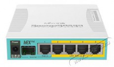 MikroTik Vezetékes Router RouterBOARD 5x1000Mbps + 1x1000Mbps SFP, Asztali - RB960PGS Iroda és számítástechnika - Hálózat - Router - 485838