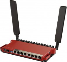 MikroTik L009UiGS-2HaxD-IN 8xGbE LAN 1xSFP 2.5GbE SFP port 802.11ax Dual-Band Wi-Fi 6 Smart Router Iroda és számítástechnika - Hálózat - Router - 479950