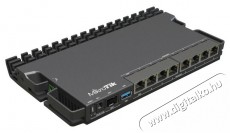 MikroTik RB5009UPR+S+IN 1x2.5GbE PoE LAN 7xGbE PoE LAN 1xSFP+ port Smart router Iroda és számítástechnika - Hálózat - Router - 463354