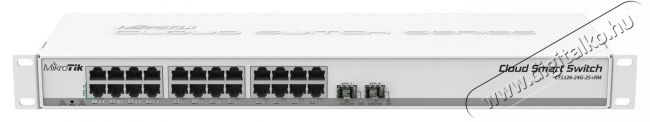 MikroTik CSS326-24G-2S+RM Switch Iroda &eacute;s sz&aacute;m&iacute;t&aacute;stechnika - H&aacute;l&oacute;zat - Switch - 532664