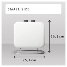 MILL CUS1800MECWA Compact 1800W fehér fűtőventilátor Háztartás / Otthon / Kültér - Fűtés - Hősugárzó / fűtőtest - 403876