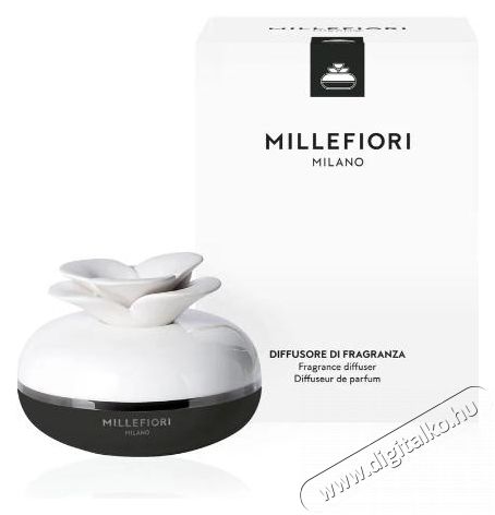 MILLEFIORI MILANO Air Design Flower Black 130 ml Aroma diff&uacute;zor Fot&oacute;-Vide&oacute; kieg&eacute;sz&iacute;tők - F&eacute;nyterelő - Diff&uacute;zor - 525344