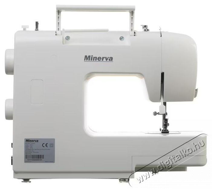 Minerva CLASSIC Model 2020 Elektromechanikus Varr&oacute;g&eacute;p, 12 Program, 800 Imp / Min, 70W, Feh&eacute;r H&aacute;ztart&aacute;s / Otthon / K&uuml;lt&eacute;r - Varr&oacute;g&eacute;p - 534398