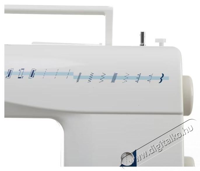 Minerva CLASSIC Model 2020 Elektromechanikus Varr&oacute;g&eacute;p, 12 Program, 800 Imp / Min, 70W, Feh&eacute;r H&aacute;ztart&aacute;s / Otthon / K&uuml;lt&eacute;r - Varr&oacute;g&eacute;p - 534398