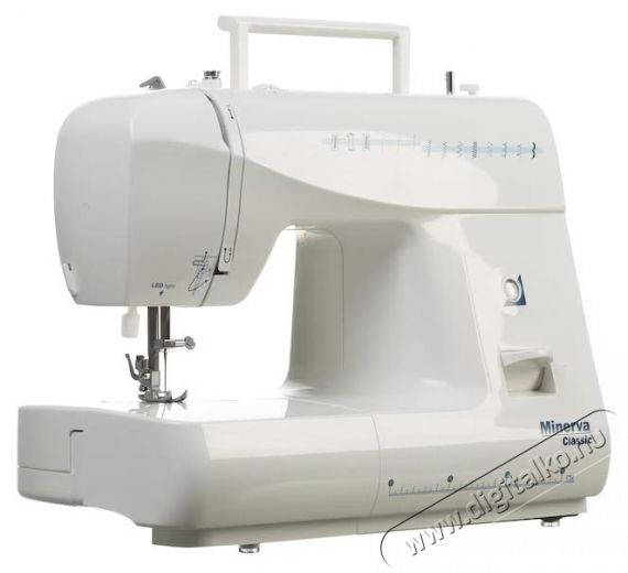 Minerva CLASSIC Model 2020 Elektromechanikus Varr&oacute;g&eacute;p, 12 Program, 800 Imp / Min, 70W, Feh&eacute;r H&aacute;ztart&aacute;s / Otthon / K&uuml;lt&eacute;r - Varr&oacute;g&eacute;p - 534398