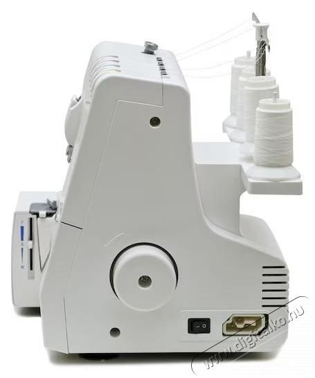 Minerva Overlock M840DS, 8 program, 1250 imp/perc, 135 W, feh&eacute;r H&aacute;ztart&aacute;s / Otthon / K&uuml;lt&eacute;r - Varr&oacute;g&eacute;p - 534401