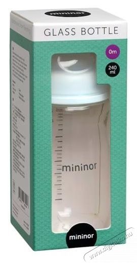 Mininor Boroszilik&aacute;t cumis&uuml;veg, 240ml Sz&eacute;ps&eacute;g&aacute;pol&aacute;s / Eg&eacute;szs&eacute;g - Baba mama term&eacute;k - Cumis&uuml;veg / cumi / etet&eacute;s kieg&eacute;sz&iacute;tő - 534403