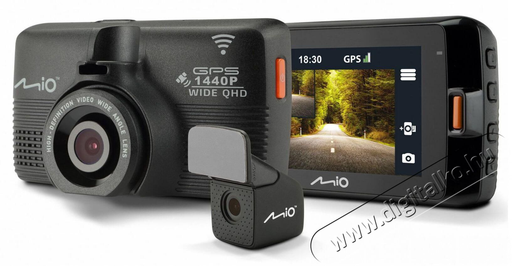 MIO MiVue 752 Wi-Fi Dual 2,7 autós kamera Újdonságok - Új termékek - 342686