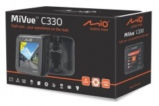 MIO MiVue C330 FULL HD autós kamera Fényképezőgép / kamera - Autós fedélzeti kamera - 324408