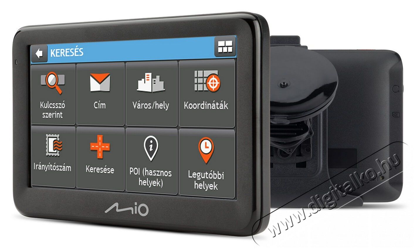 MIO Pilot 15 Full Europe LM 5 GPS autós navigáció Autóhifi / Autó felszerelés - GPS navigáció - GPS navigáció - 342691