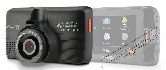 MIO MiVue 751 2,7 autós kamera Fényképezőgép / kamera - Autós fedélzeti kamera - 342685