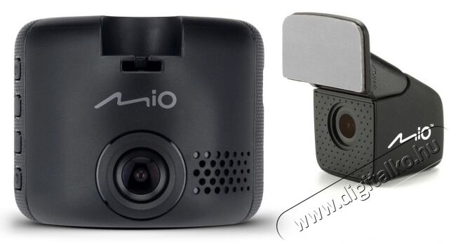 MIO MiVue C380 Dual 2 autós kamera Fényképezőgép / kamera - Autós fedélzeti kamera - 342690