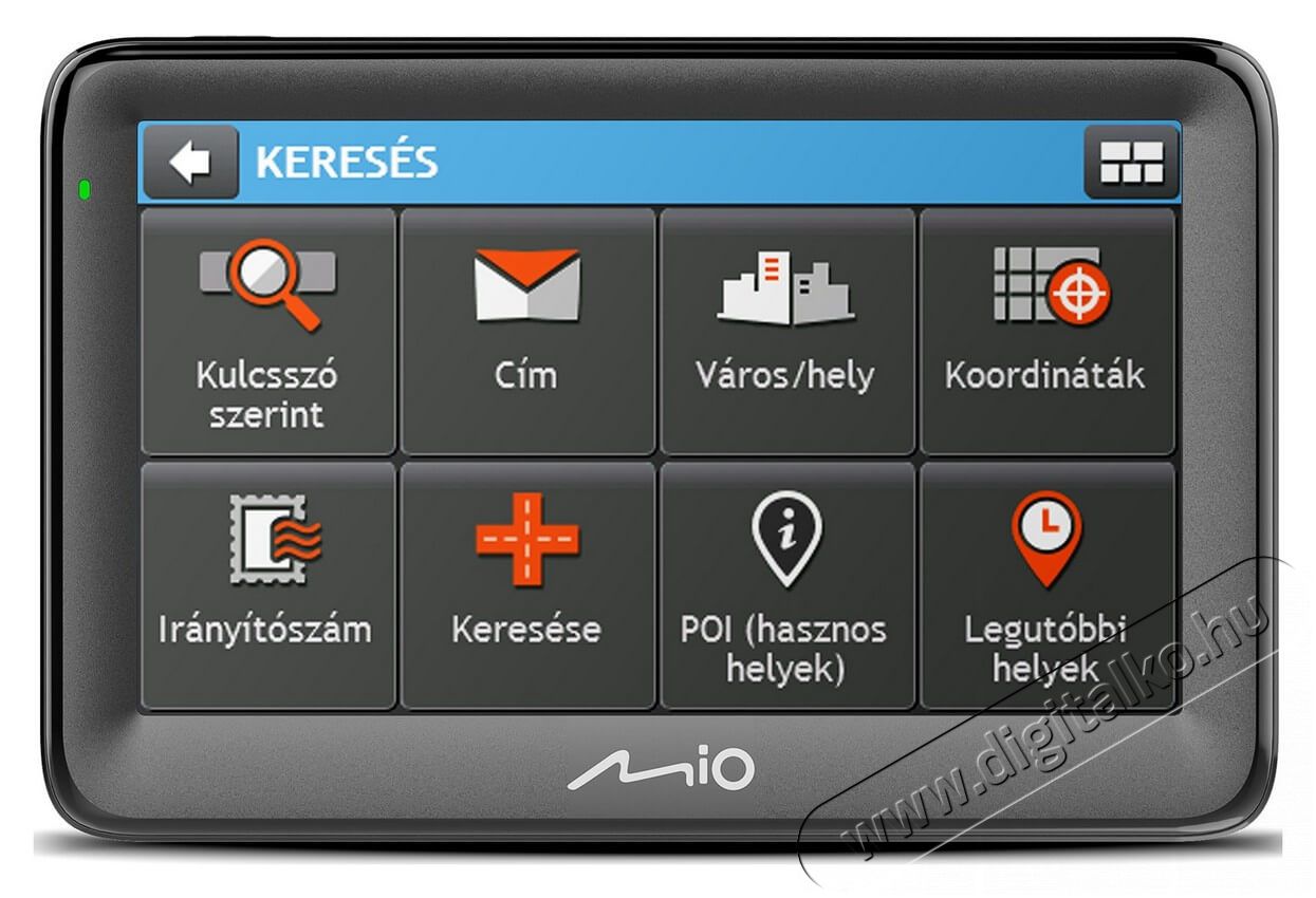 MIO Pilot 15 Full Europe LM 5 GPS autós navigáció Autóhifi / Autó felszerelés - GPS navigáció - GPS navigáció - 342691