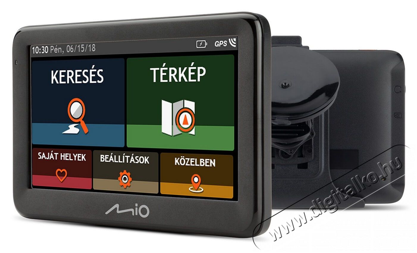 MIO Pilot 15 Full Europe LM 5 GPS autós navigáció Autóhifi / Autó felszerelés - GPS navigáció - GPS navigáció - 342691