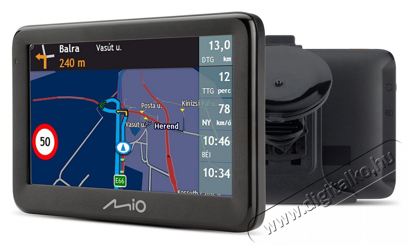 MIO Pilot 15 Full Europe LM 5 GPS autós navigáció Autóhifi / Autó felszerelés - GPS navigáció - GPS navigáció - 342691