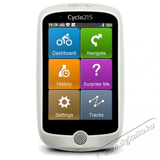 MIO Cyclo 215 HC full Europe GPS kerékpáros navigáció Autóhifi / Autó felszerelés - GPS navigáció - GPS navigáció - 379697