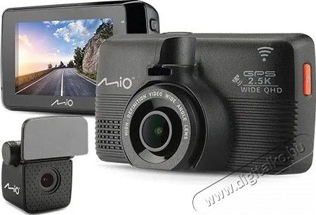 MIO MiVue 798 Dual QHD autós kamera Fényképezőgép / kamera - Autós fedélzeti kamera - 379699