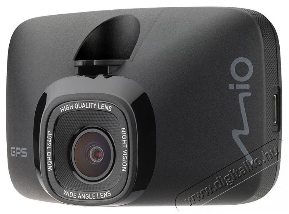 MIO MiVue 812 2,7 2K aut&oacute;s kamera F&eacute;nyk&eacute;pezőg&eacute;p / kamera - Aut&oacute;s fed&eacute;lzeti kamera - 379701