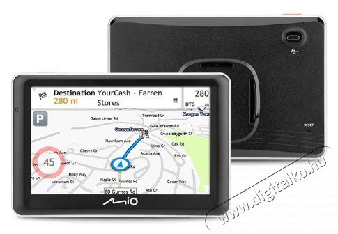 MIO Spirit 7700 Truck Full Europe LM 5 GPS aut&oacute;s navig&aacute;ci&oacute; Aut&oacute;hifi / Aut&oacute; felszerel&eacute;s - GPS navig&aacute;ci&oacute; - GPS navig&aacute;ci&oacute; - 411677