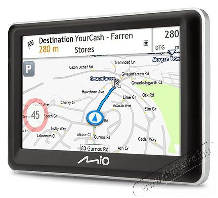 MIO Spirit 7700 Truck Full Europe LM 5 GPS aut&oacute;s navig&aacute;ci&oacute; Aut&oacute;hifi / Aut&oacute; felszerel&eacute;s - GPS navig&aacute;ci&oacute; - GPS navig&aacute;ci&oacute; - 411677