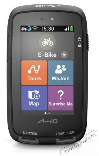 MIO Cyclo Discover Pal full Europe GPS kerékpáros navigáció Autóhifi / Autó felszerelés - GPS navigáció - GPS navigáció - 438845