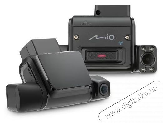 MIO MiSentry 12T aut&oacute;s kamera, 3 kamera, 4G LTE csatlakoz&aacute;s F&eacute;nyk&eacute;pezőg&eacute;p / kamera - Aut&oacute;s fed&eacute;lzeti kamera - 535467