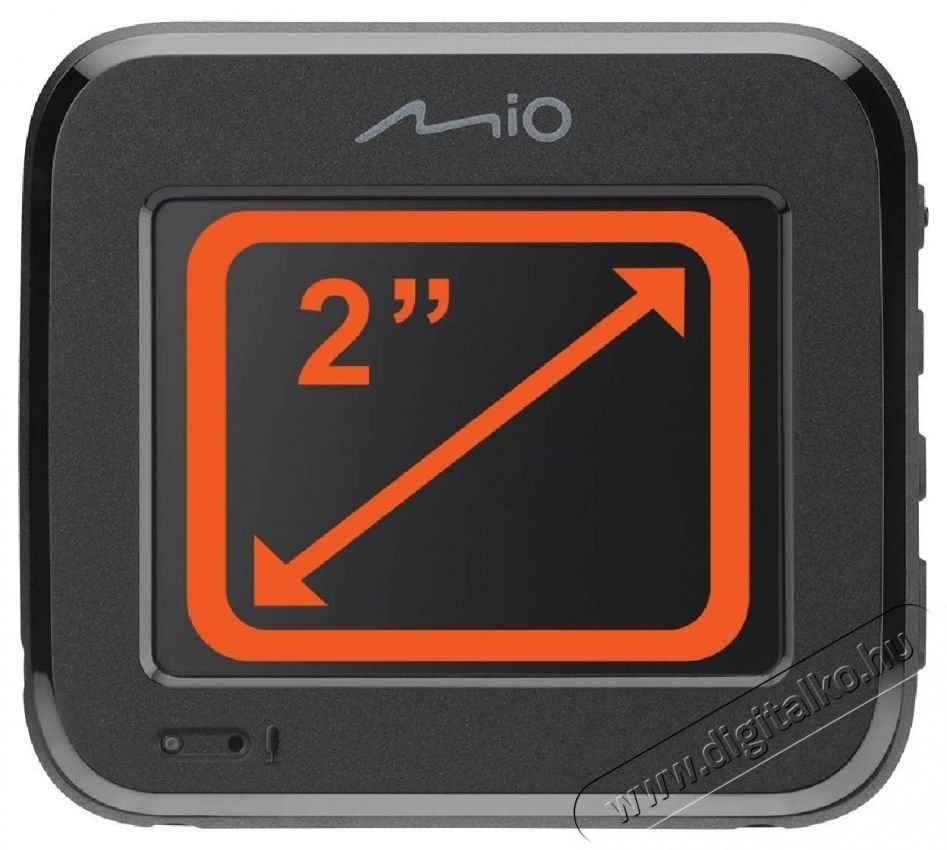 MIO MiVue C590 FHD 2,0 F&eacute;nyk&eacute;pezőg&eacute;p / kamera - Aut&oacute;s fed&eacute;lzeti kamera - 516061
