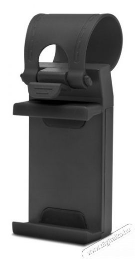 MNC 55018B telefontartó kormányra - fekete Mobil / Kommunikáció / Smart - Mobiltelefon kiegészítő / tok - Tartó / rögzítő / állvány - 324456