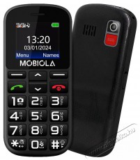 Mobiola MB200 fekete Mobil / Kommunikáció / Smart - Klasszikus / Mobiltelefon időseknek - 521665