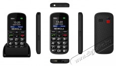 Mobiola MB200 fekete Mobil / Kommunikáció / Smart - Klasszikus / Mobiltelefon időseknek - 521665