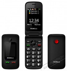 Mobiola MB610 fekete Mobil / Kommunikáció / Smart - Klasszikus / Mobiltelefon időseknek - 521663