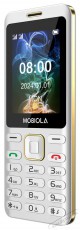 Mobiola MB2400 feh&eacute;r Mobil / Kommunik&aacute;ci&oacute; / Smart - Klasszikus / Mobiltelefon időseknek - 527490