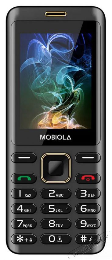 Mobiola MB2400 fekete Mobil / Kommunik&aacute;ci&oacute; / Smart - Klasszikus / Mobiltelefon időseknek - 527491