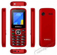 Mobiola MB3020 piros Mobil / Kommunik&aacute;ci&oacute; / Smart - Klasszikus / Mobiltelefon időseknek - 527493