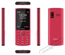 Mobiola MB4280 4G piros Mobil / Kommunikáció / Smart - Klasszikus / Mobiltelefon időseknek - 527499