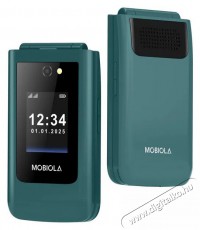 Mobiola MB4600 4G zöld Mobil / Kommunikáció / Smart - Klasszikus / Mobiltelefon időseknek - 527501