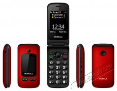 Mobiola MB610 piros Mobil / Kommunikáció / Smart - Klasszikus / Mobiltelefon időseknek - 527504