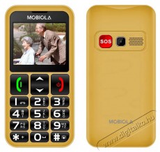 Mobiola MB700 arany - Mobil / Kommunikáció / Smart - Klasszikus / Mobiltelefon időseknek - 527505