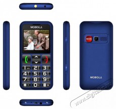 Mobiola MB700 k&eacute;k Mobil / Kommunik&aacute;ci&oacute; / Smart - Klasszikus / Mobiltelefon időseknek - 527507