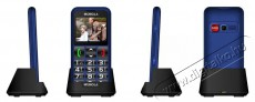 Mobiola MB700 k&eacute;k Mobil / Kommunik&aacute;ci&oacute; / Smart - Klasszikus / Mobiltelefon időseknek - 527507