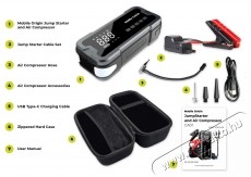 Mobile Origin JumpStarter And Air Compressor CA1 kompresszor kieg&eacute;sz&iacute;tő szett - ind&iacute;t&oacute; &eacute;s kompresszor H&aacute;ztart&aacute;s / Otthon / K&uuml;lt&eacute;r - Szersz&aacute;m - Kompresszor - 531986