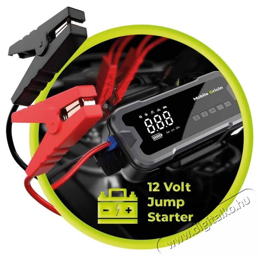 Mobile Origin JumpStarter And Air Compressor CA1 kompresszor kieg&eacute;sz&iacute;tő szett - ind&iacute;t&oacute; &eacute;s kompresszor H&aacute;ztart&aacute;s / Otthon / K&uuml;lt&eacute;r - Szersz&aacute;m - Kompresszor - 531986