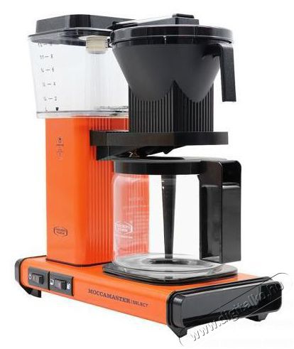 Moccamaster KBG 741 Select Orange Konyhai term&eacute;kek - K&aacute;v&eacute;főző / k&aacute;v&eacute;&ouml;rlő / kieg&eacute;sz&iacute;tő - Filteres k&aacute;v&eacute;főző - 512726
