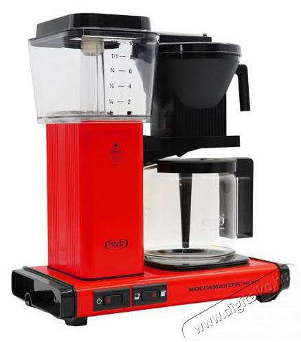 Moccamaster KBG 741 Select Red Konyhai termékek - Kávéfőző / kávéörlő / kiegészítő - Filteres kávéfőző - 512729