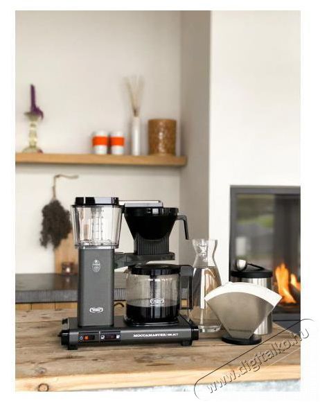 Moccamaster KBG 741 Select Stone grey Konyhai term&eacute;kek - K&aacute;v&eacute;főző / k&aacute;v&eacute;&ouml;rlő / kieg&eacute;sz&iacute;tő - Filteres k&aacute;v&eacute;főző - 512724