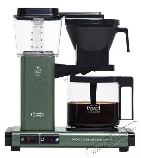 Moccamaster KBG 741 Select Forest Green Konyhai term&eacute;kek - K&aacute;v&eacute;főző / k&aacute;v&eacute;&ouml;rlő / kieg&eacute;sz&iacute;tő - Filteres k&aacute;v&eacute;főző - 512718